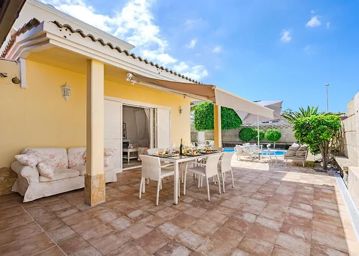 Villa Con Piscina En Madronal Fanabe, Costa Adeje